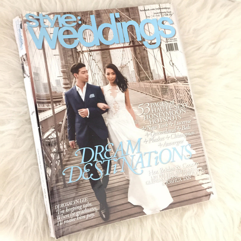 36 As featured in Style: Weddings issue24 sep14-feb15
