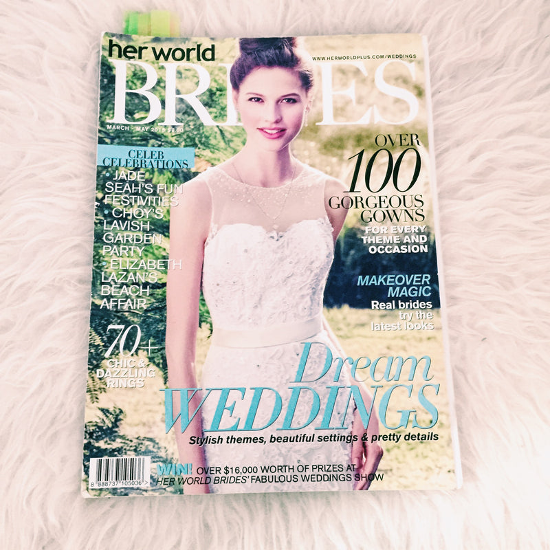 40 As featured in Herworld Brides mar-may 15