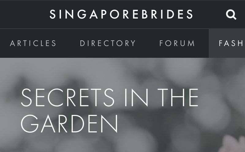 39 As featured in Singapore Brides 2015