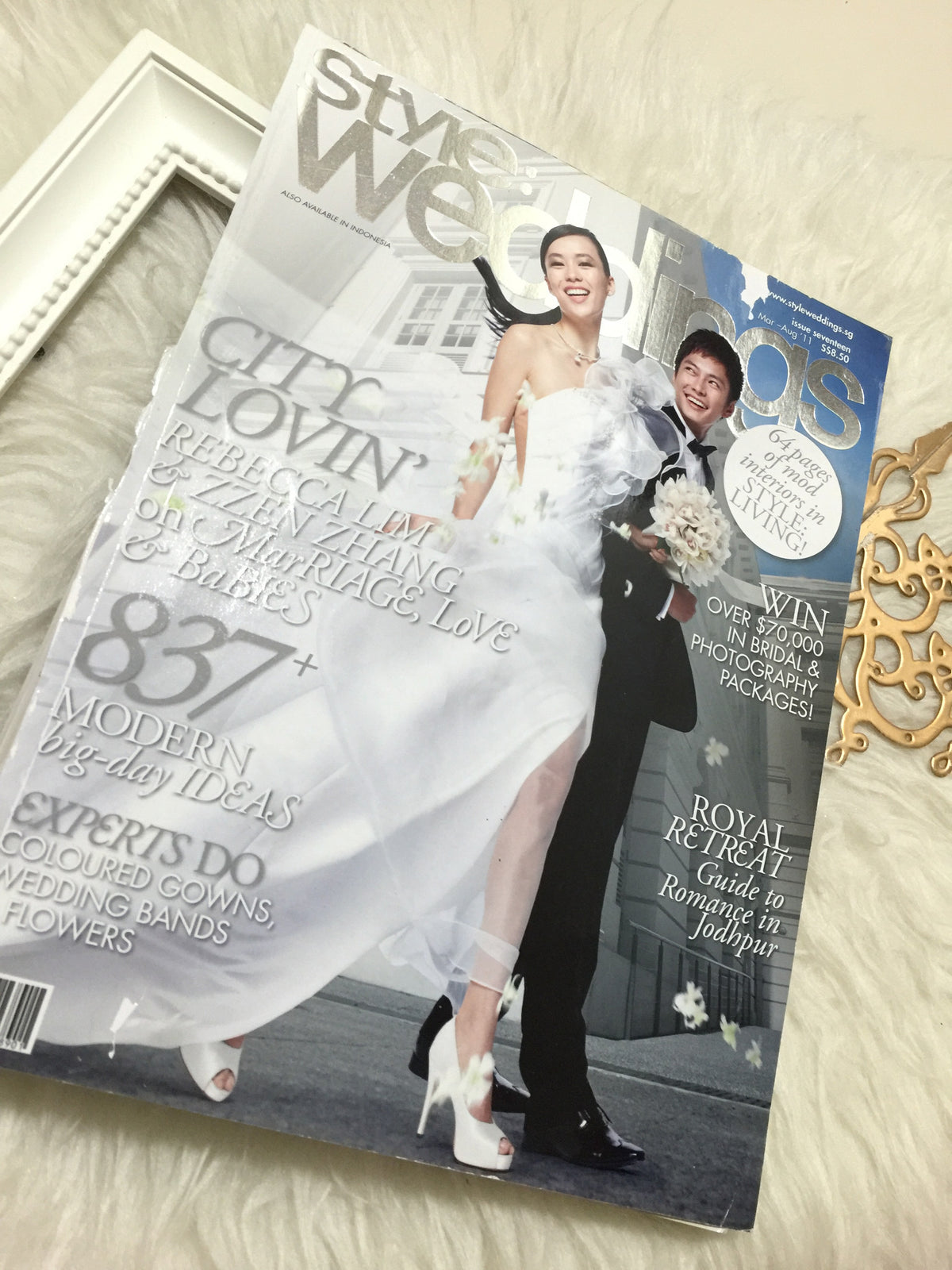 16 As featured in Style: Wedding issues 17 mar-aug11