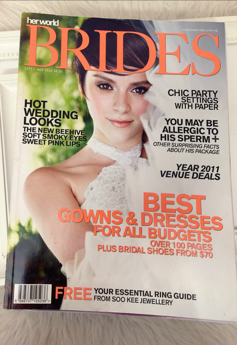 11 As featured in Herworld Brides sept-nov 2011