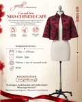 Drafting and Sewing Workshop - Neo Chinese Cape