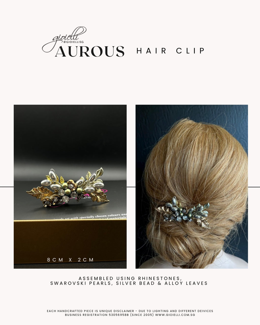 06) Aurous - hair clip