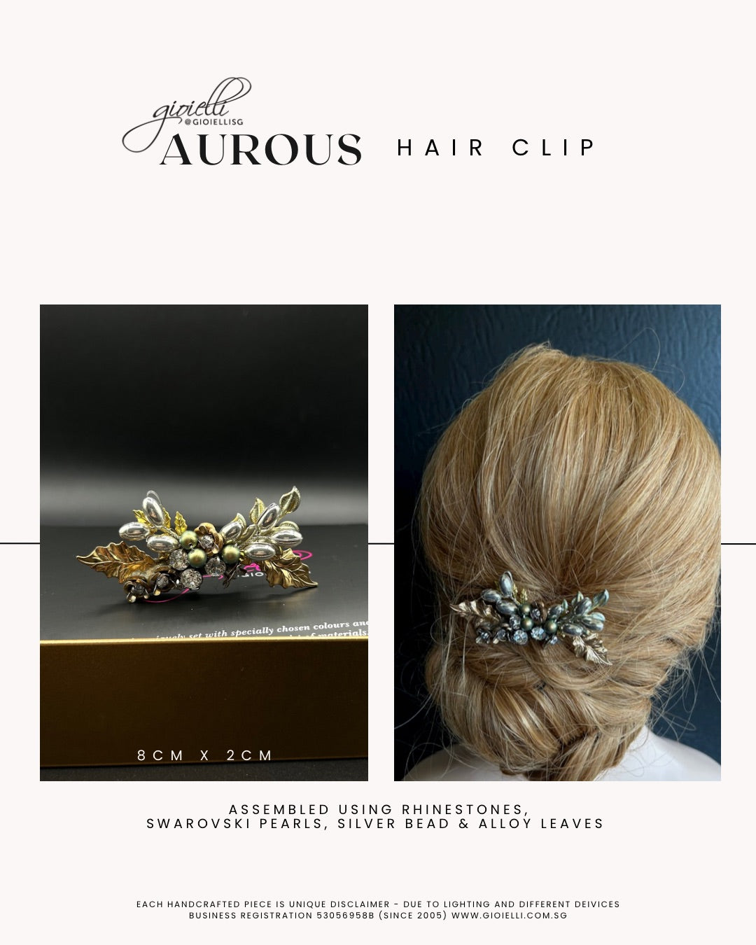 06) Aurous - hair clip