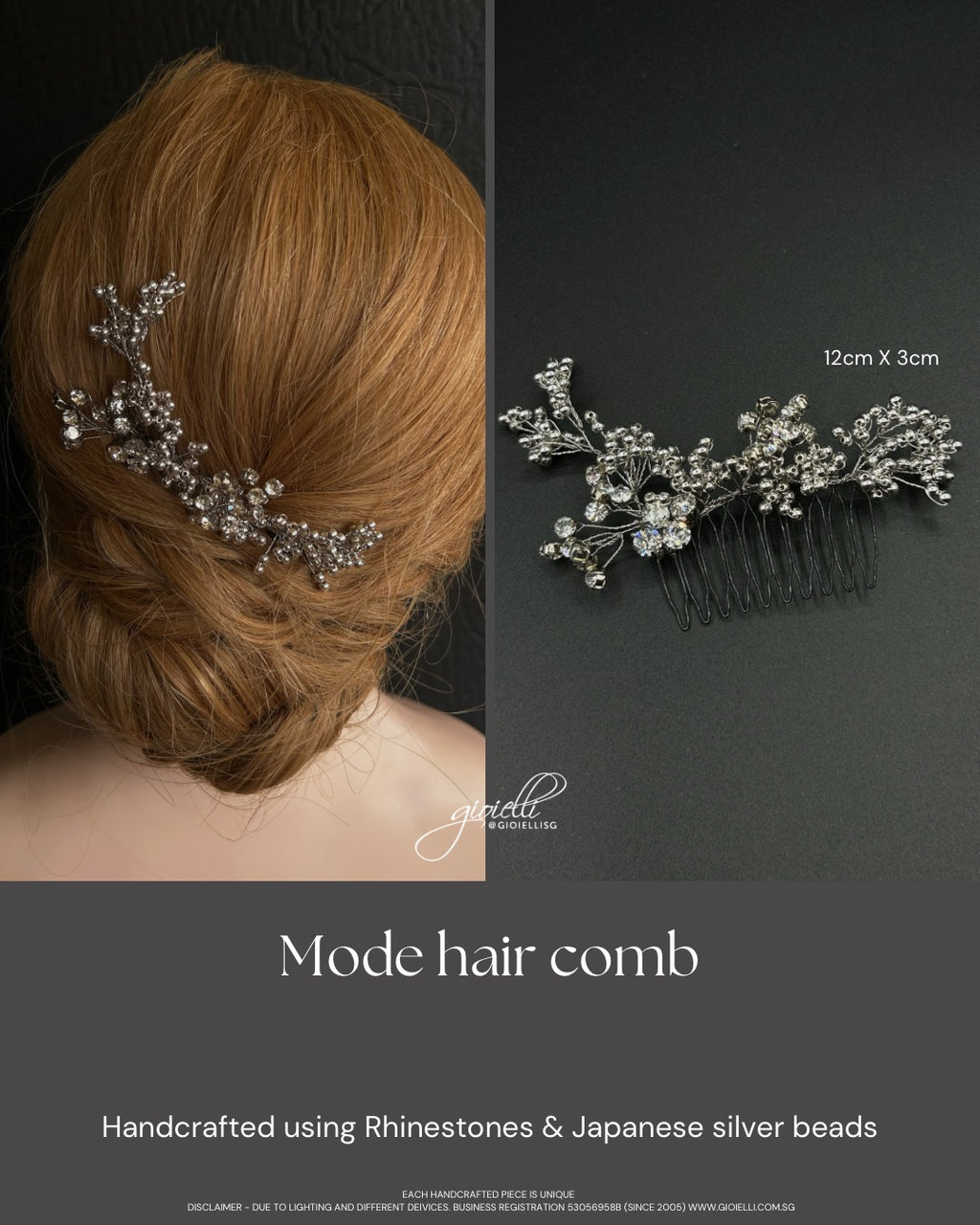 08) Mode hair comb