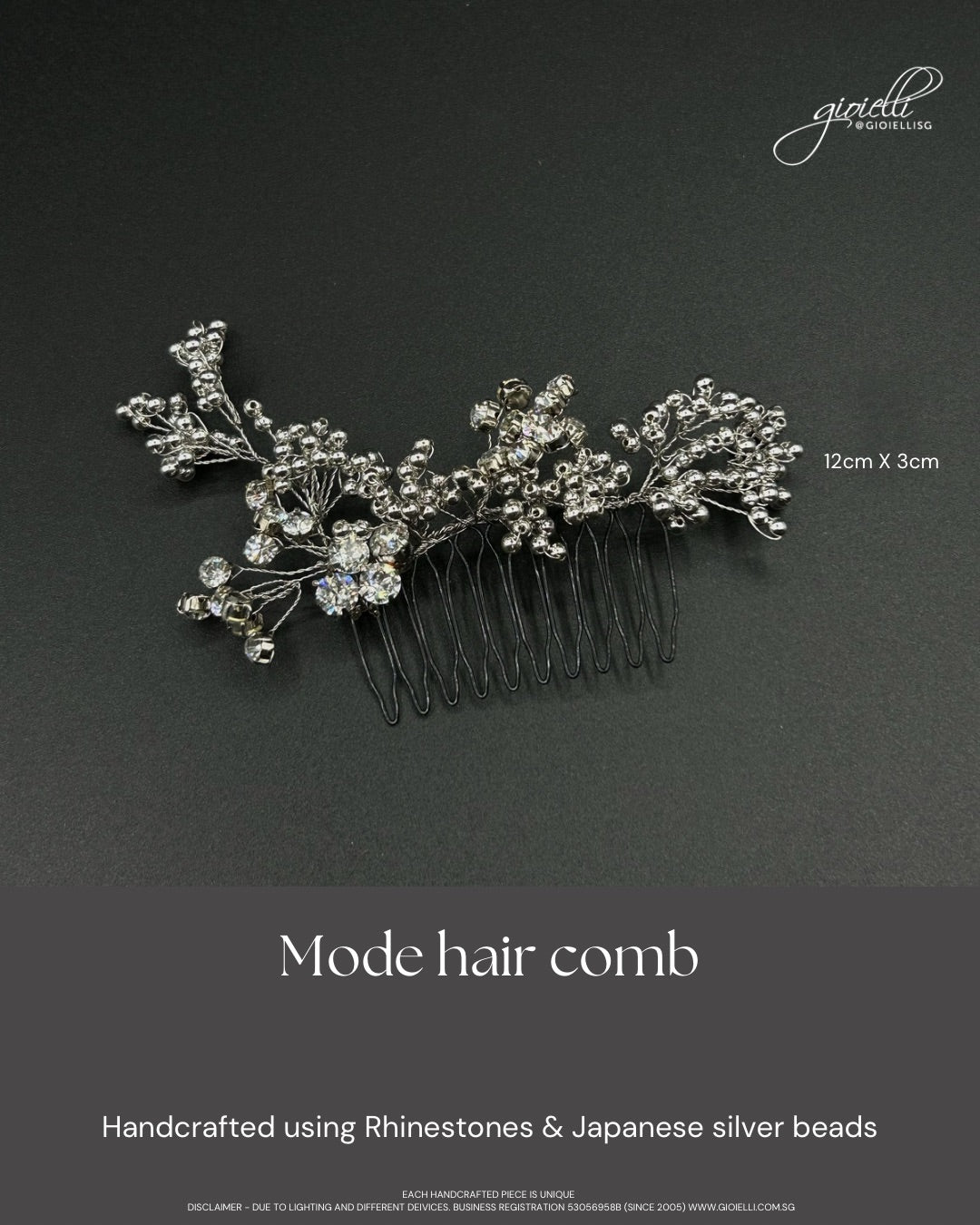 08) Mode hair comb