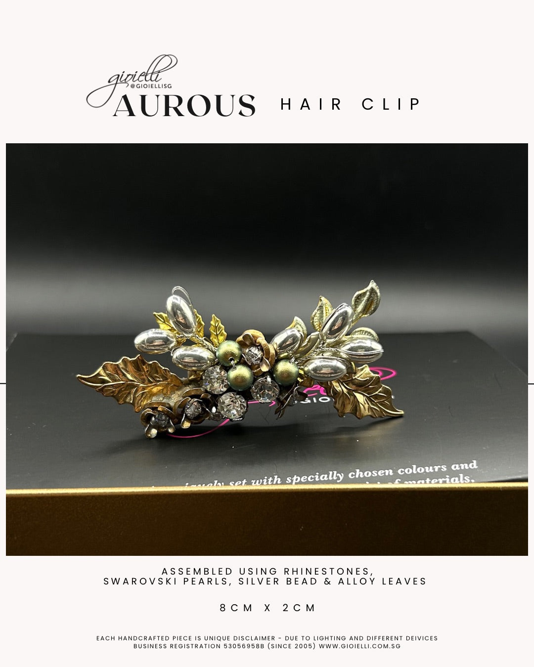 06) Aurous - hair clip