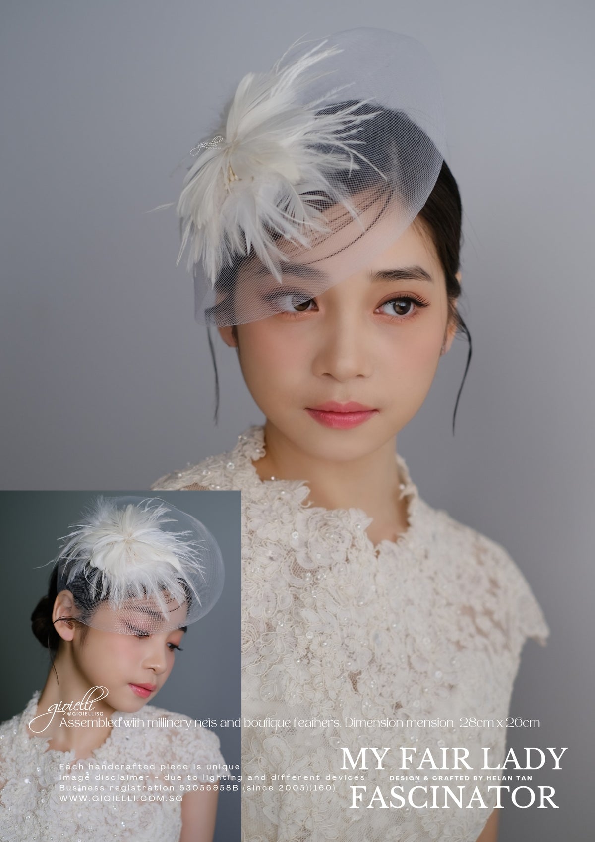 17a) My Fair Lady (Fascinator)(video)