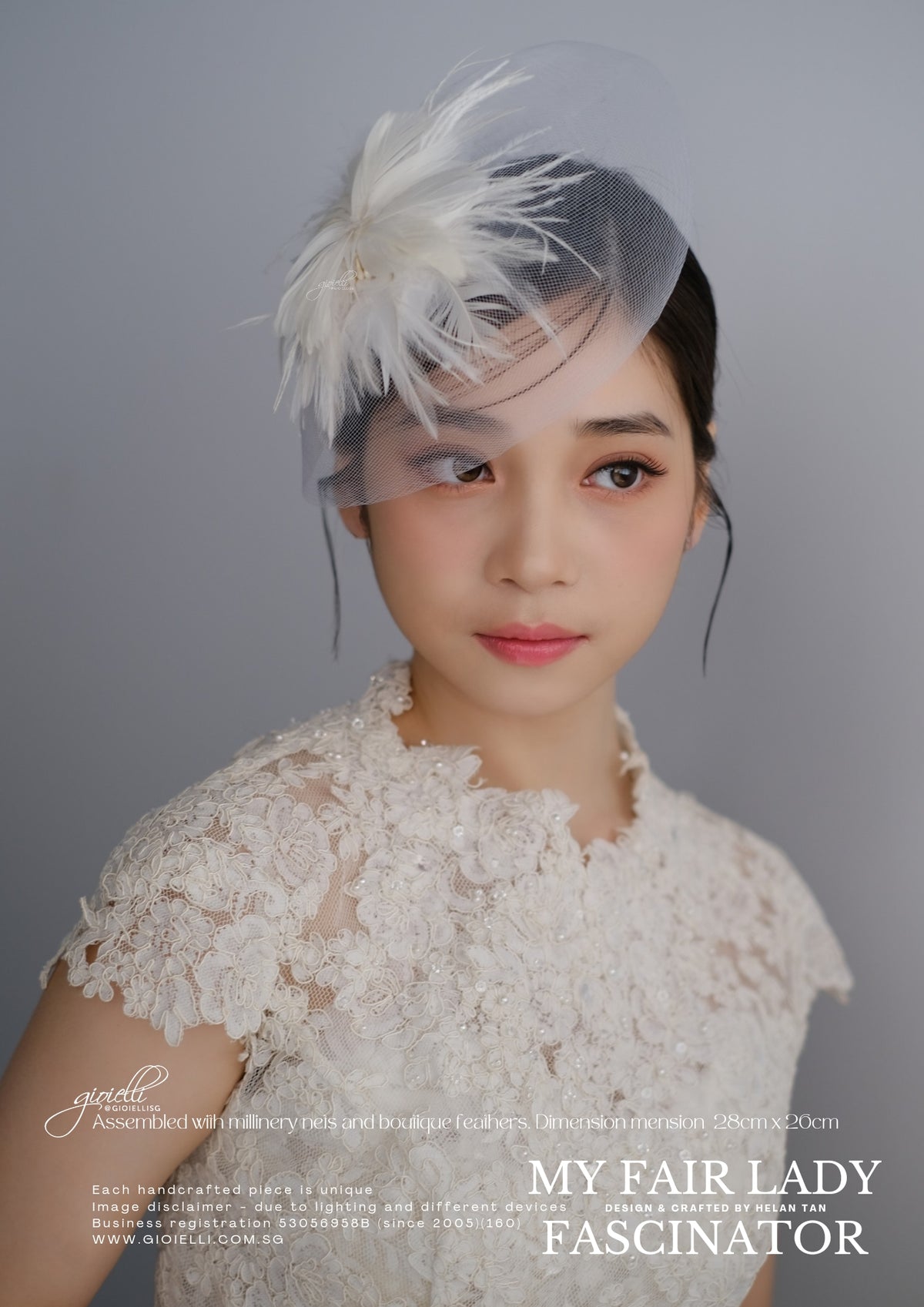17a) My Fair Lady (Fascinator)(video)