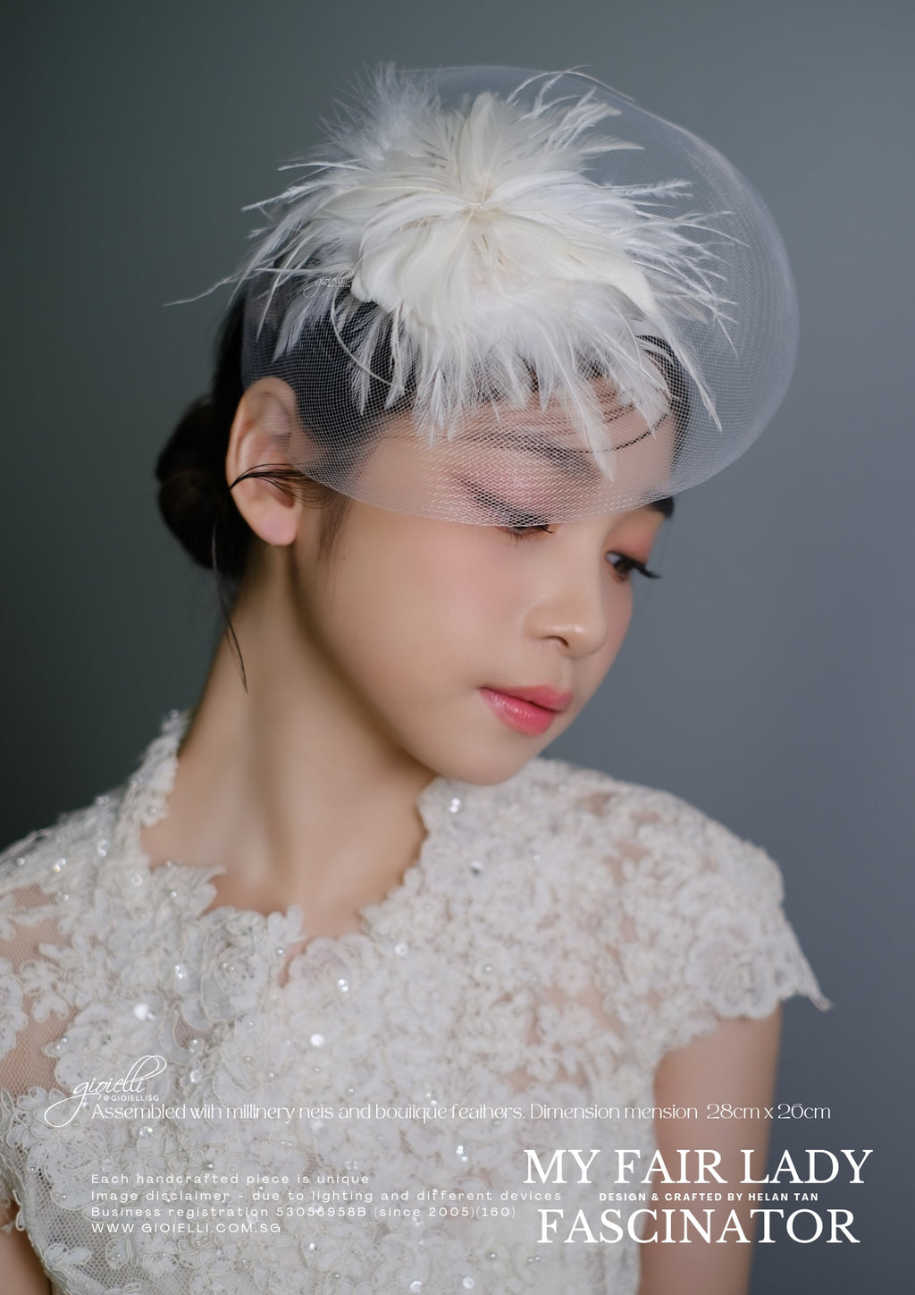 17a) My Fair Lady (Fascinator)(video)