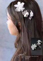 GIOIELLI | BRIDAL HAIR ACCESSORIES - BRIDAL HAIR COMB by Helan Tan