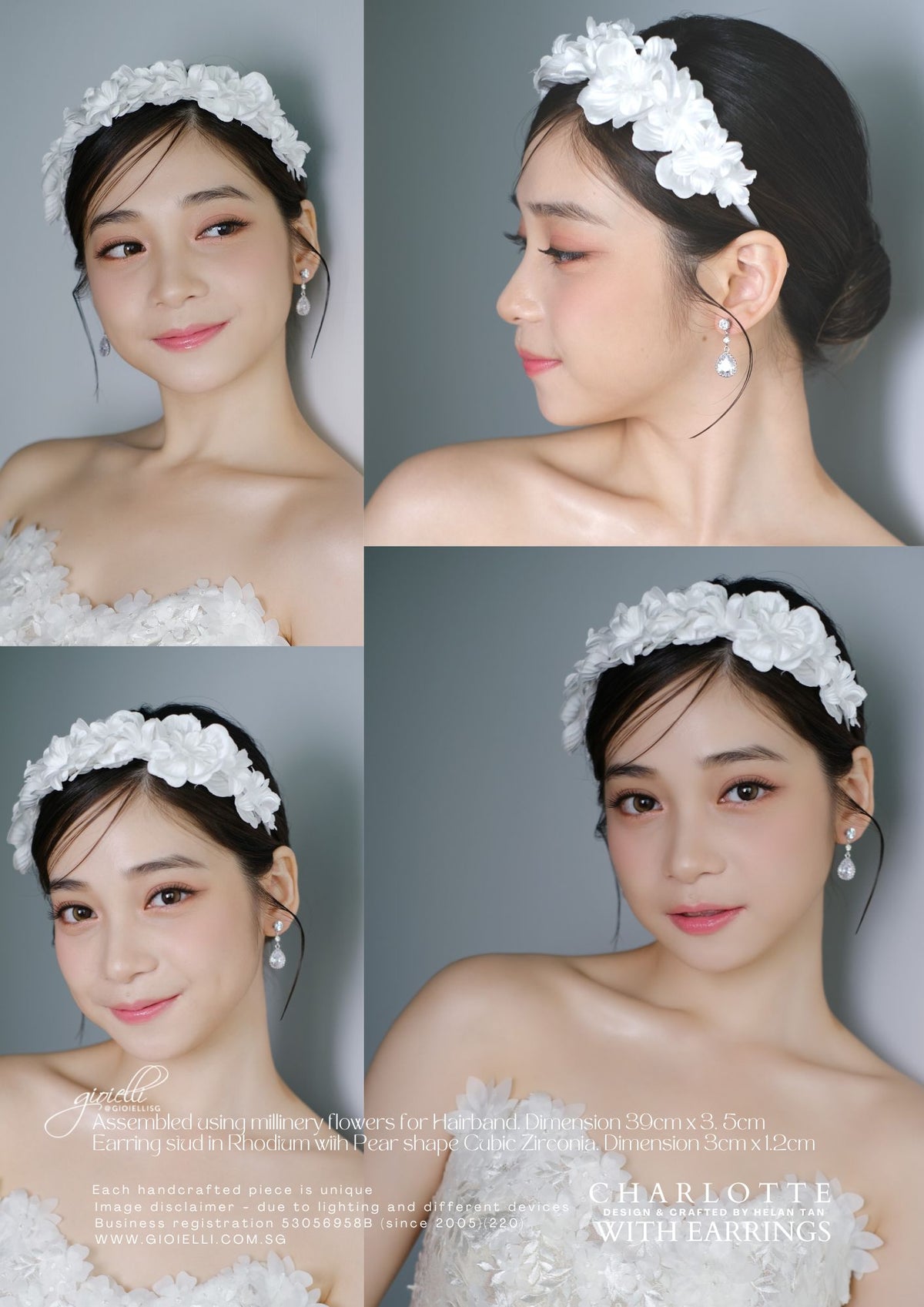 13b) Charlotte (Hairband & Earring) (video)