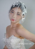 16a) Embroidered lace veil ( Veil only)