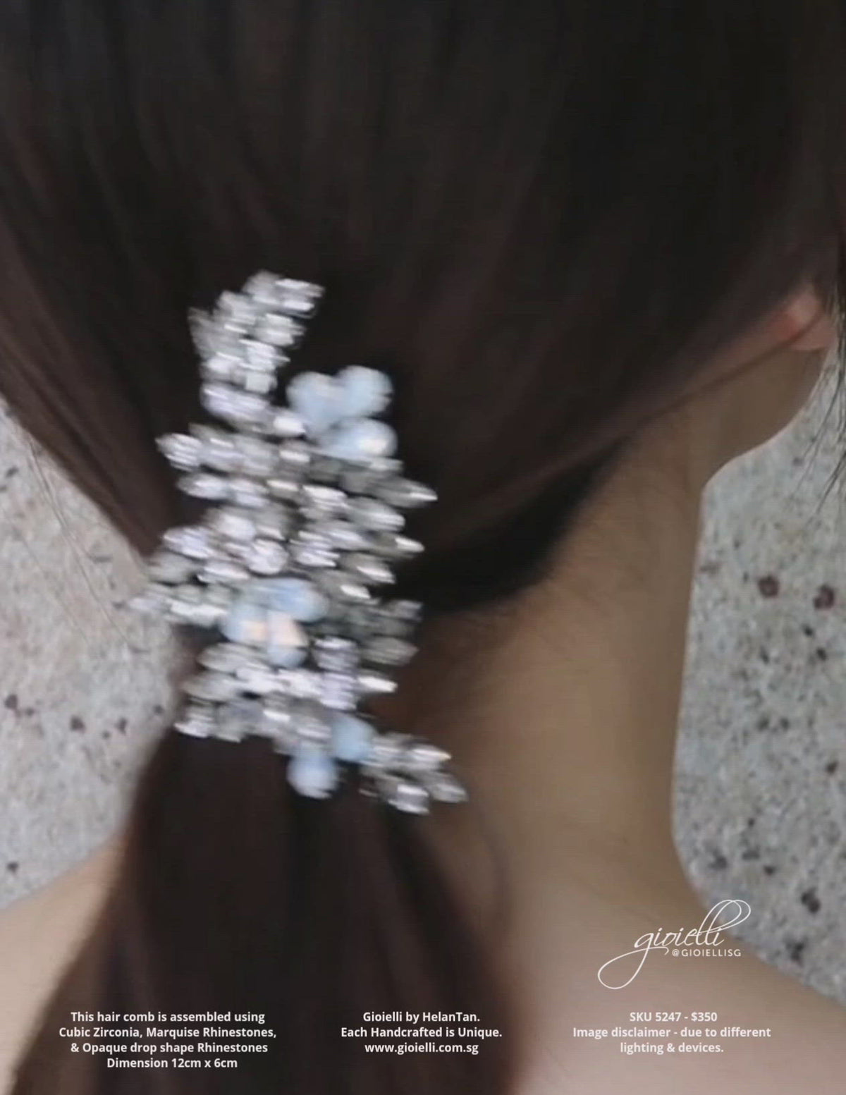 39) Hair Comb (sku5247)